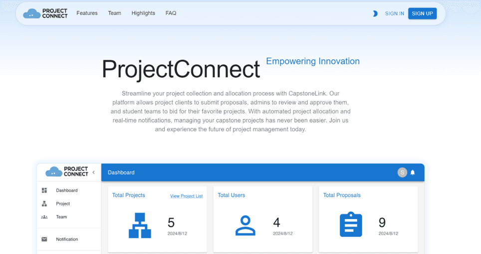 Online Platform Capstone Link project image