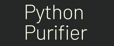 Python Purifier project image